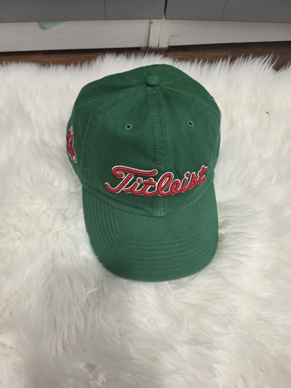 Titleist Hat Green Embroidered Baseball Cap